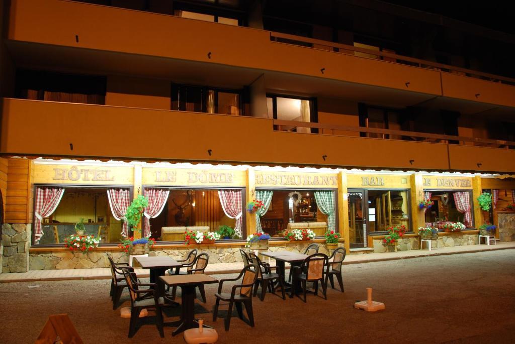 Hotel Le Dome Alpe d'Huez Exteriér fotografie